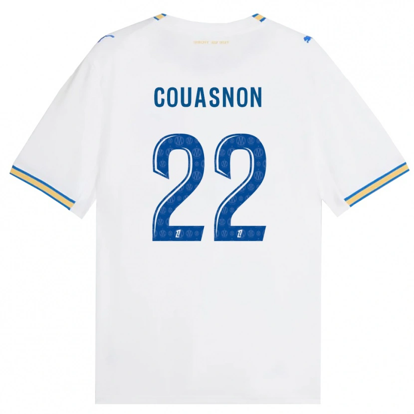 Danxen Homme Maillot Roxane Couasnon #22 Bleu Dodger Blanc Tenues Domicile 2026/27 T-Shirt