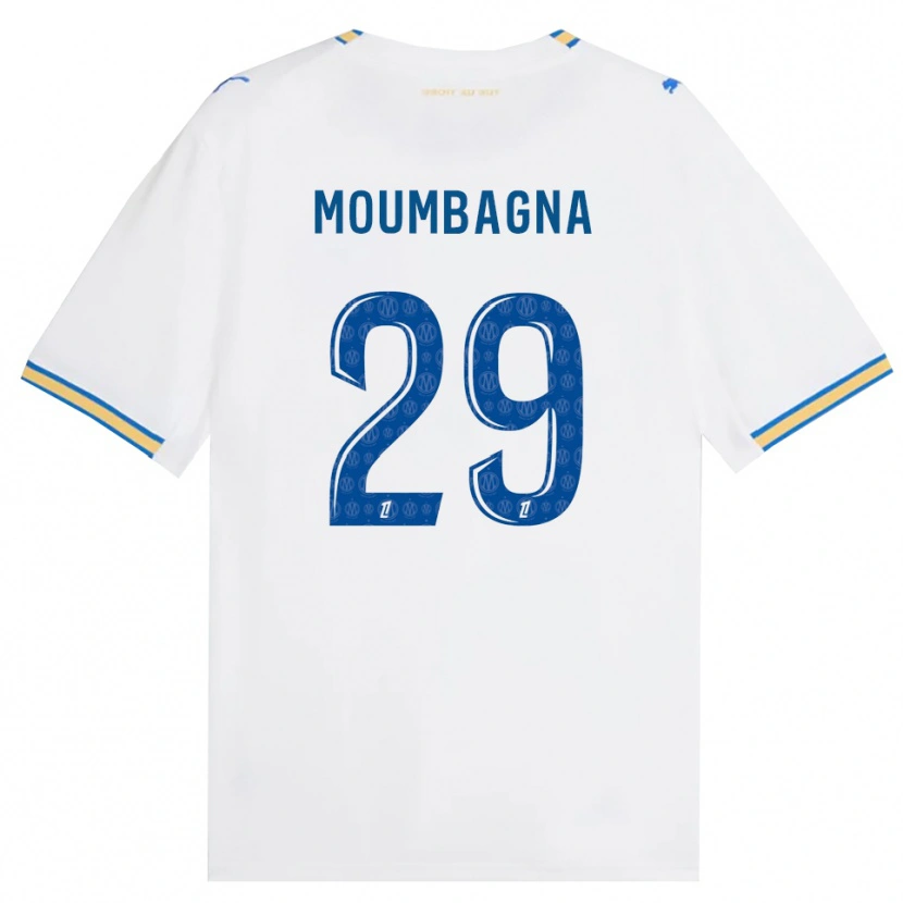 Danxen Homme Maillot Faris Moumbagna #29 Bleu Dodger Blanc Tenues Domicile 2026/27 T-Shirt