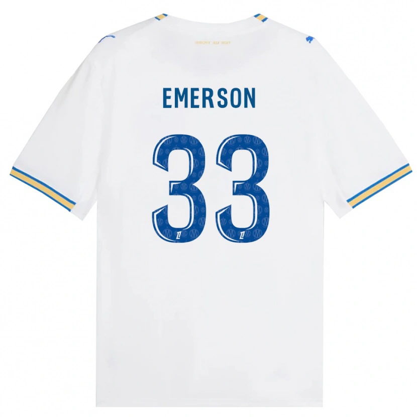 Danxen Homme Maillot Emerson Palmieri Dos Santos #33 Bleu Dodger Blanc Tenues Domicile 2026/27 T-Shirt