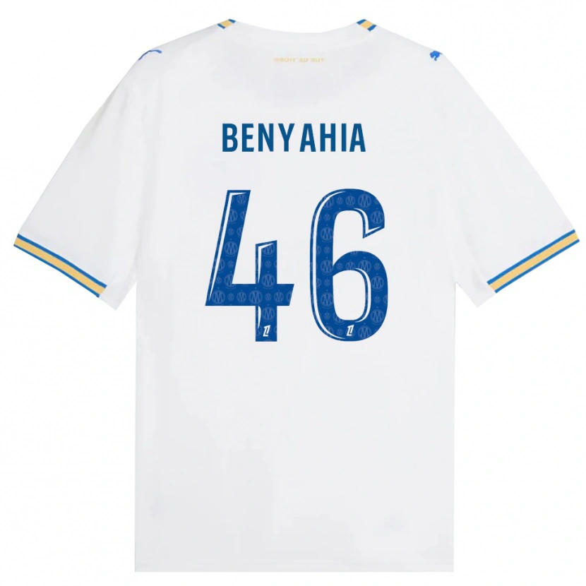 Danxen Homme Maillot Aylan Benyahia-Tani #46 Bleu Dodger Blanc Tenues Domicile 2026/27 T-Shirt