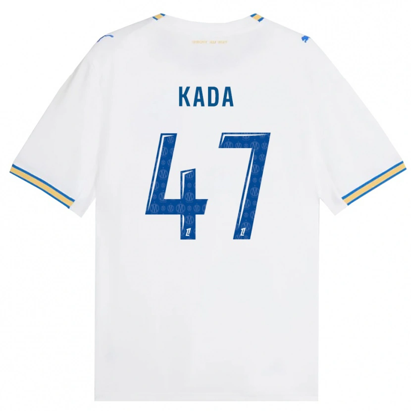 Danxen Homme Maillot Joakim Kada #47 Bleu Dodger Blanc Tenues Domicile 2026/27 T-Shirt