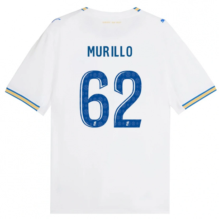 Danxen Homme Maillot Amir Murillo #62 Bleu Dodger Blanc Tenues Domicile 2026/27 T-Shirt