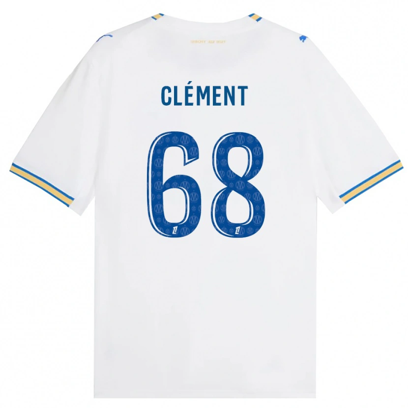 Danxen Homme Maillot Mathis Clément #68 Bleu Dodger Blanc Tenues Domicile 2026/27 T-Shirt