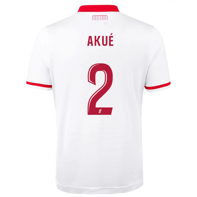 Danxen Homme Maillot Checkina Dzabatou Ecko #2 Rouge Blanc Tenues Domicile 2026/27 T-Shirt
