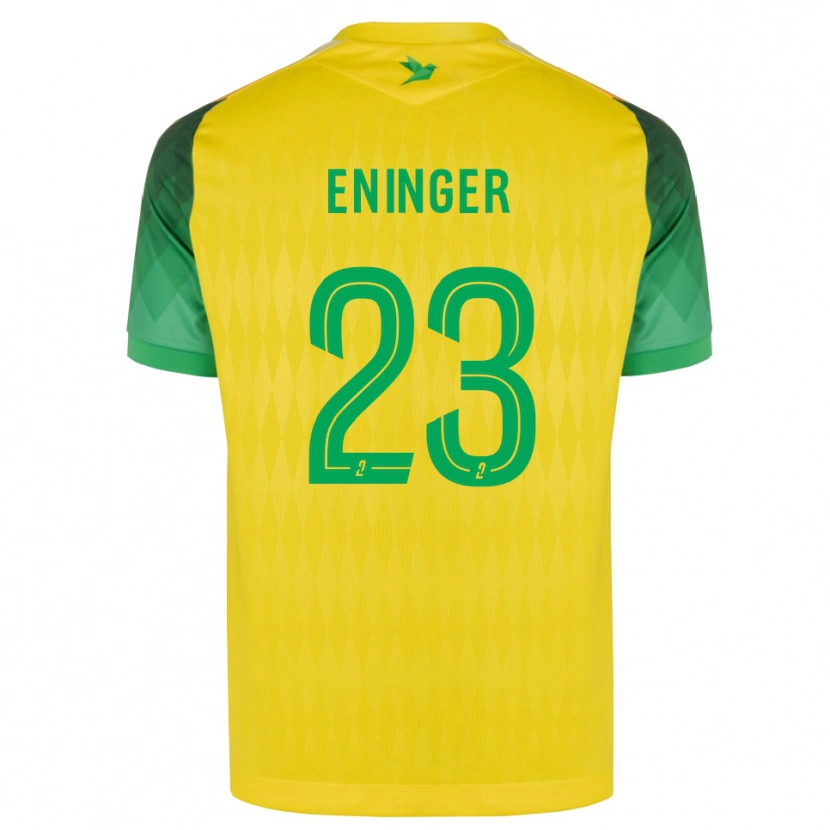 Danxen Homme Maillot Thelma Eninger #23 Jaune Vert Rouge Tenues Domicile 2026/27 T-Shirt