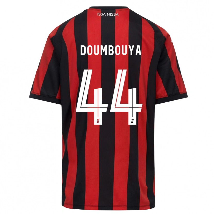 Danxen Homme Maillot Amidou Doumbouya #44 Rouge Noir Blanc Tenues Domicile 2026/27 T-Shirt