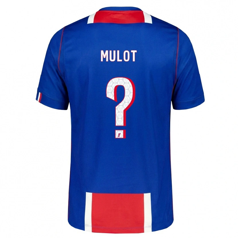 Danxen Homme Maillot Marie Mulot #0 Rouge Blanc Bleu Tenues Domicile 2026/27 T-Shirt