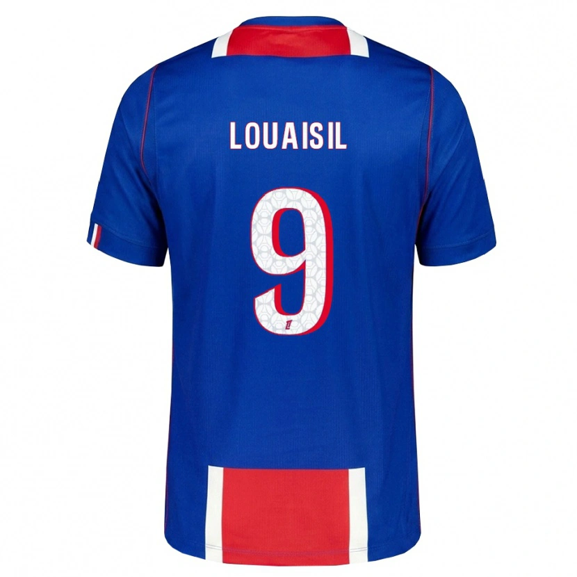 Danxen Homme Maillot Kévin Louaisil #9 Rouge Blanc Bleu Tenues Domicile 2026/27 T-Shirt