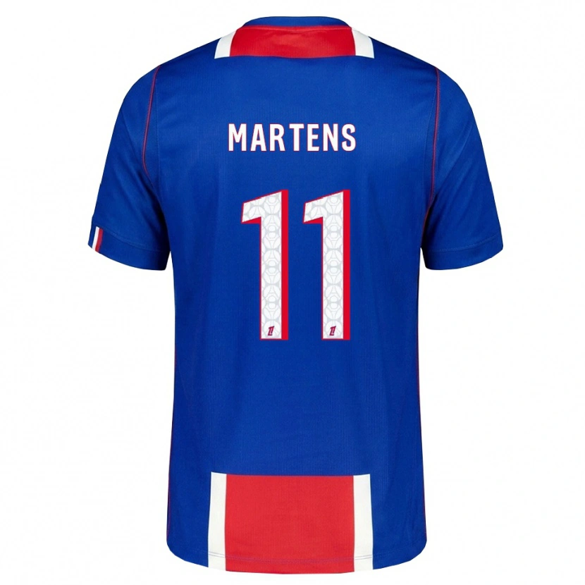 Danxen Homme Maillot Lieke Martens #11 Rouge Blanc Bleu Tenues Domicile 2026/27 T-Shirt