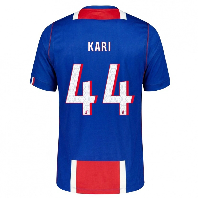 Danxen Homme Maillot Ayman Kari #44 Rouge Blanc Bleu Tenues Domicile 2026/27 T-Shirt