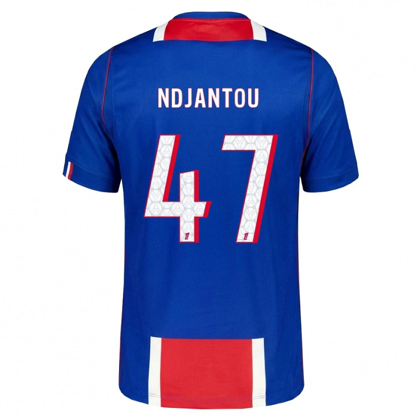 Danxen Homme Maillot Quentin Ndjantou #47 Rouge Blanc Bleu Tenues Domicile 2026/27 T-Shirt