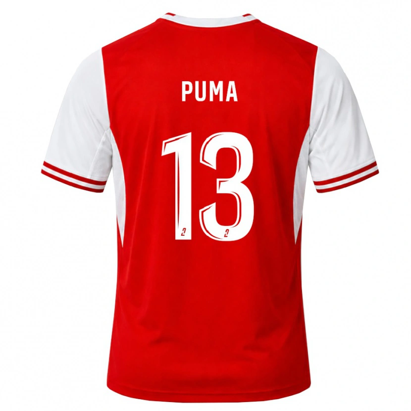 Danxen Homme Maillot Isaac Puma #13 Rouge Blanc Tenues Domicile 2026/27 T-Shirt