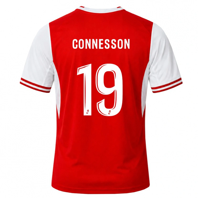 Danxen Homme Maillot Adele Connesson #19 Rouge Blanc Tenues Domicile 2026/27 T-Shirt