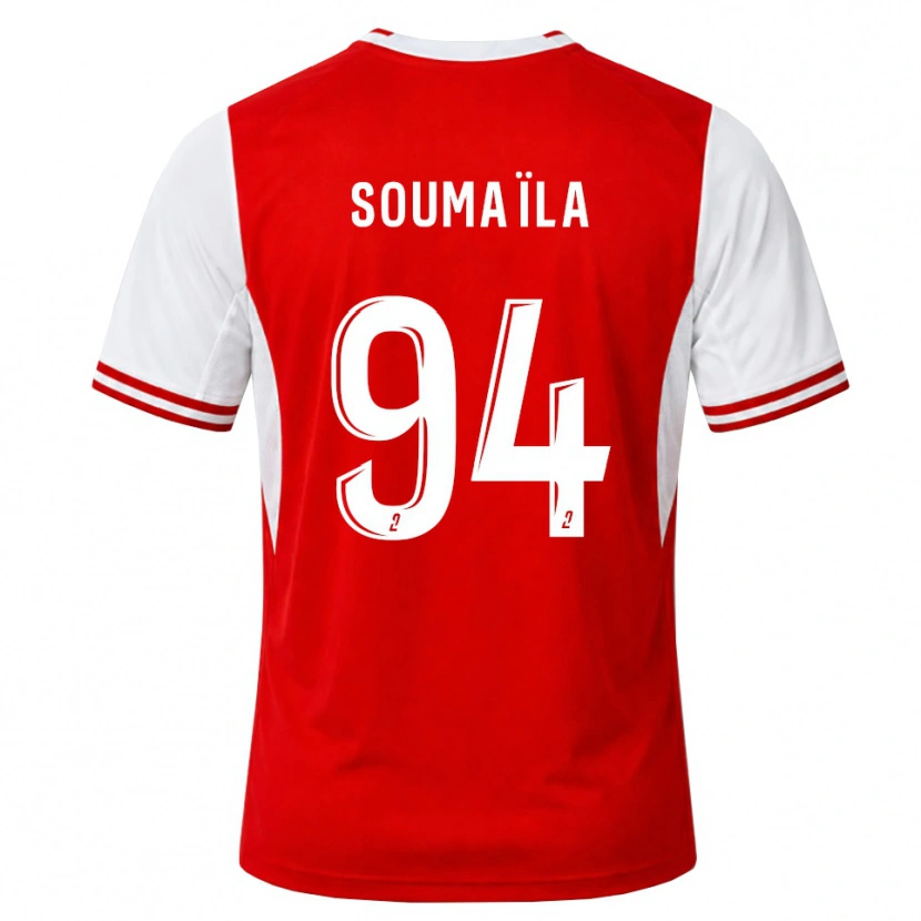 Danxen Homme Maillot Soumaïla Sylla #94 Rouge Blanc Tenues Domicile 2026/27 T-Shirt