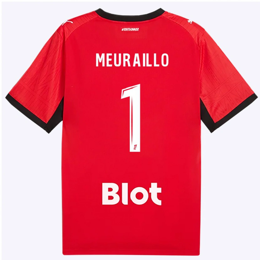 Danxen Homme Maillot Thâo Mouapa Mwa Meuraillo #1 Rouge Noir Blanc Tenues Domicile 2026/27 T-Shirt