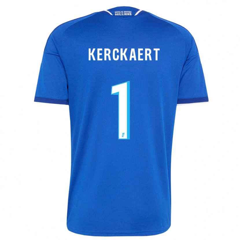 Danxen Homme Maillot Gabriel Kerckaert #1 Bleu Royal Blanc Tenues Domicile 2026/27 T-Shirt