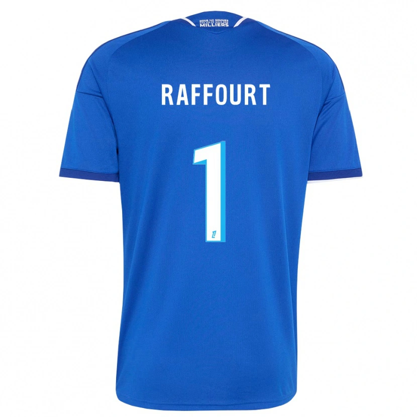 Danxen Homme Maillot Timéo Raffourt #1 Bleu Royal Blanc Tenues Domicile 2026/27 T-Shirt