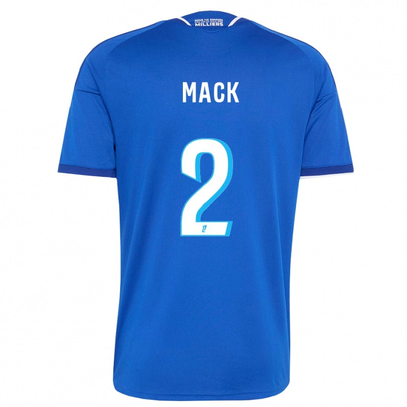 Danxen Homme Maillot Hugo Mack #2 Bleu Royal Blanc Tenues Domicile 2026/27 T-Shirt