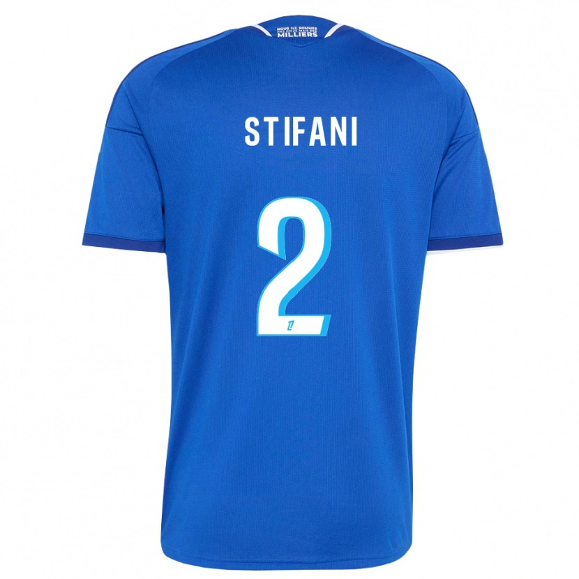 Danxen Homme Maillot Nolaan Stifani #2 Bleu Royal Blanc Tenues Domicile 2026/27 T-Shirt