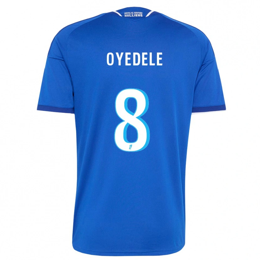 Danxen Homme Maillot Maxi Oyedele #8 Bleu Royal Blanc Tenues Domicile 2026/27 T-Shirt