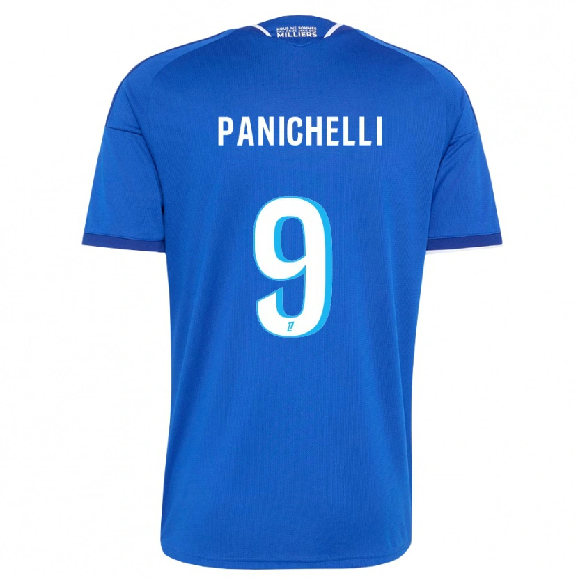 Danxen Homme Maillot Joaquín Panichelli #9 Bleu Royal Blanc Tenues Domicile 2026/27 T-Shirt