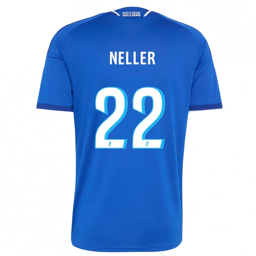 Danxen Homme Maillot Chloé Neller #22 Bleu Royal Blanc Tenues Domicile 2026/27 T-Shirt