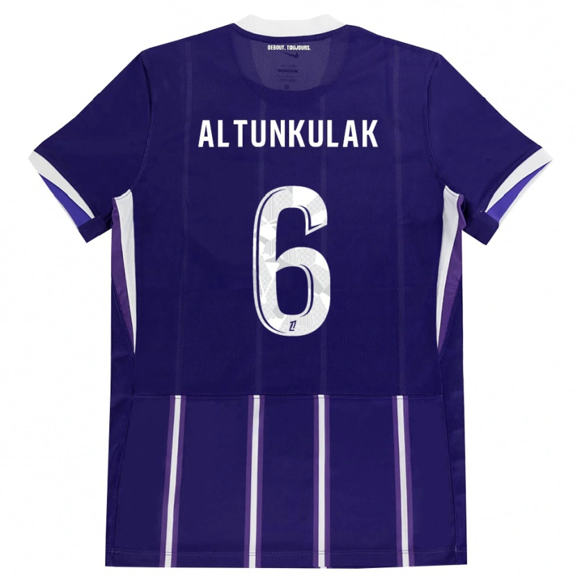 Danxen Homme Maillot Selen Altunkulak #6 Violet Blanc Tenues Domicile 2026/27 T-Shirt