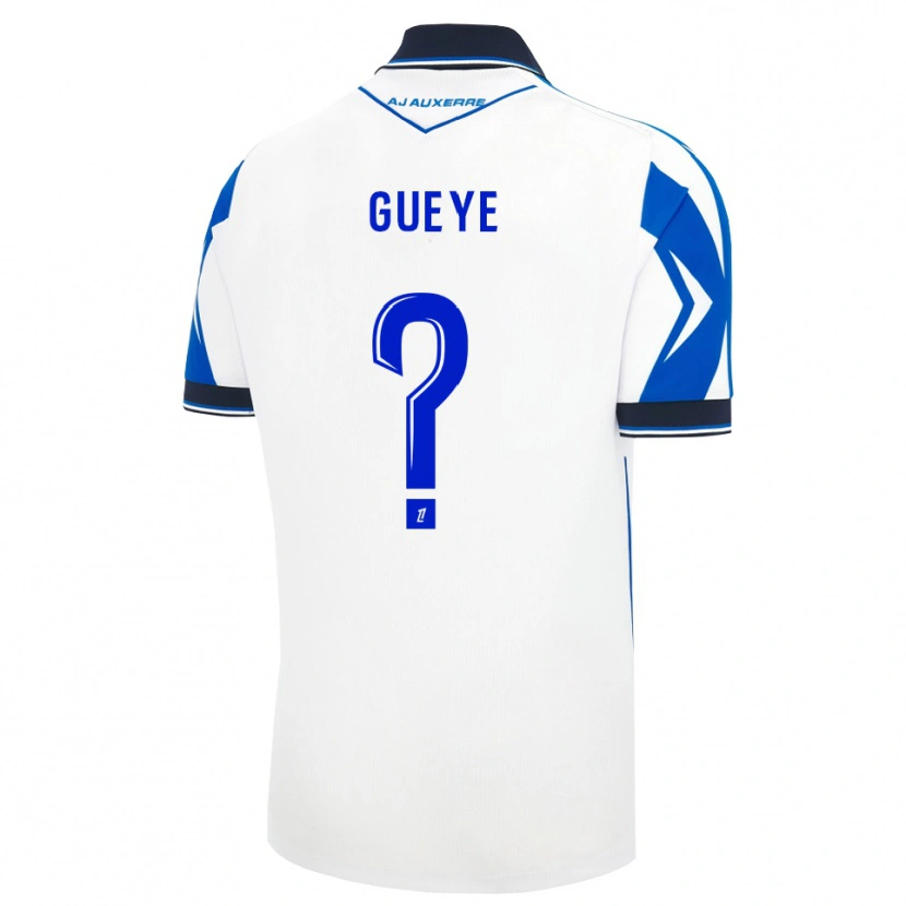 Danxen Homme Maillot Khady Gueye #0 Noir Blanc Bleu Tenues Domicile 2026/27 T-Shirt