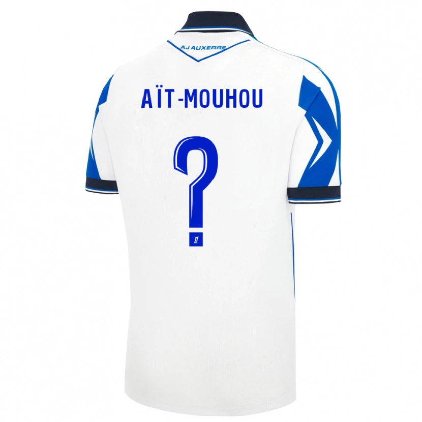 Danxen Homme Maillot Chaïma Aït-Mouhou #0 Noir Blanc Bleu Tenues Domicile 2026/27 T-Shirt