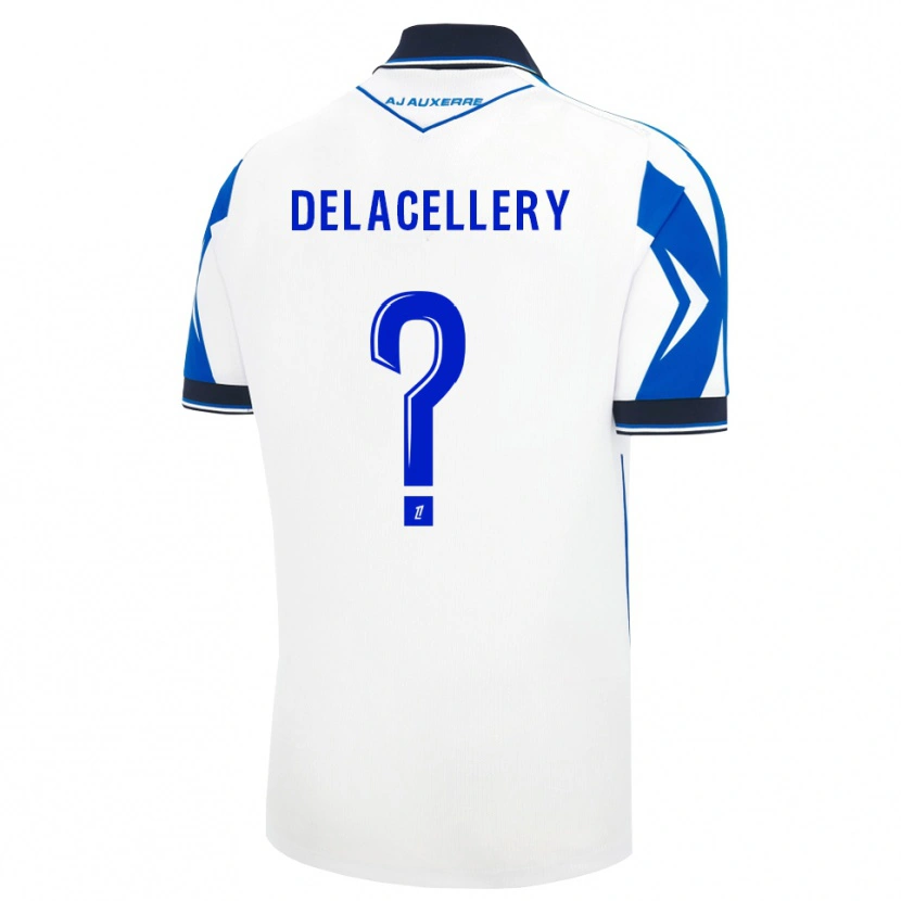 Danxen Homme Maillot Coralie Delacellery #0 Noir Blanc Bleu Tenues Domicile 2026/27 T-Shirt