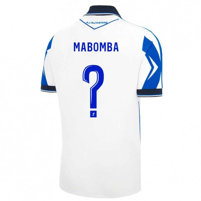 Danxen Homme Maillot Gloria Mabomba #0 Noir Blanc Bleu Tenues Domicile 2026/27 T-Shirt