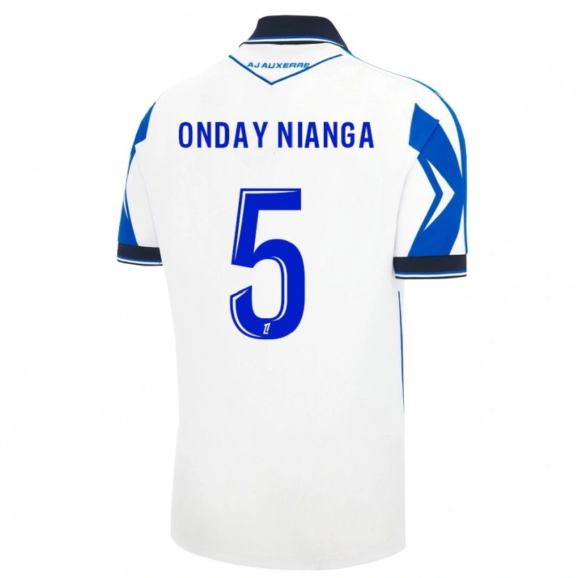 Danxen Homme Maillot Ata-Yis Onday Nianga #5 Noir Blanc Bleu Tenues Domicile 2026/27 T-Shirt