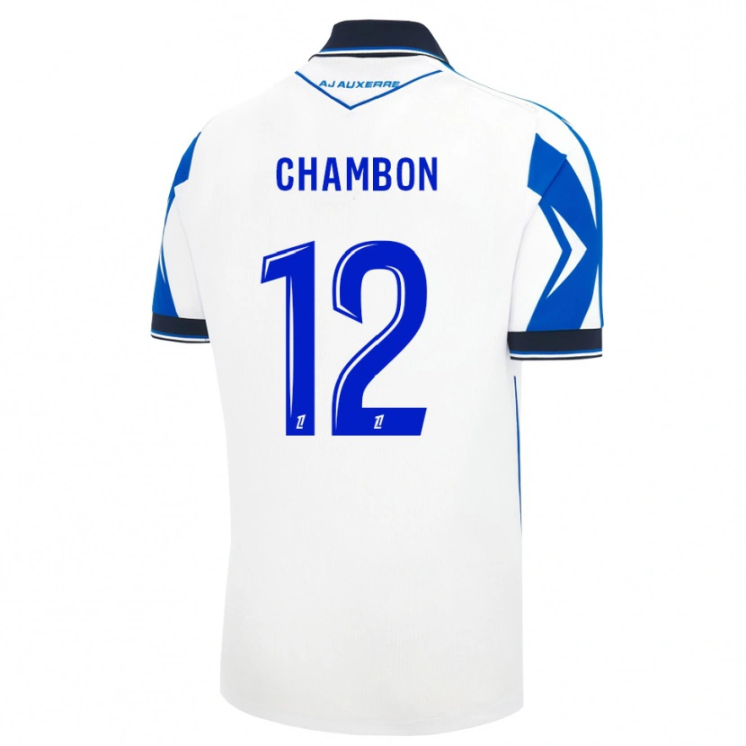Danxen Homme Maillot Maxence Chambon #12 Noir Blanc Bleu Tenues Domicile 2026/27 T-Shirt