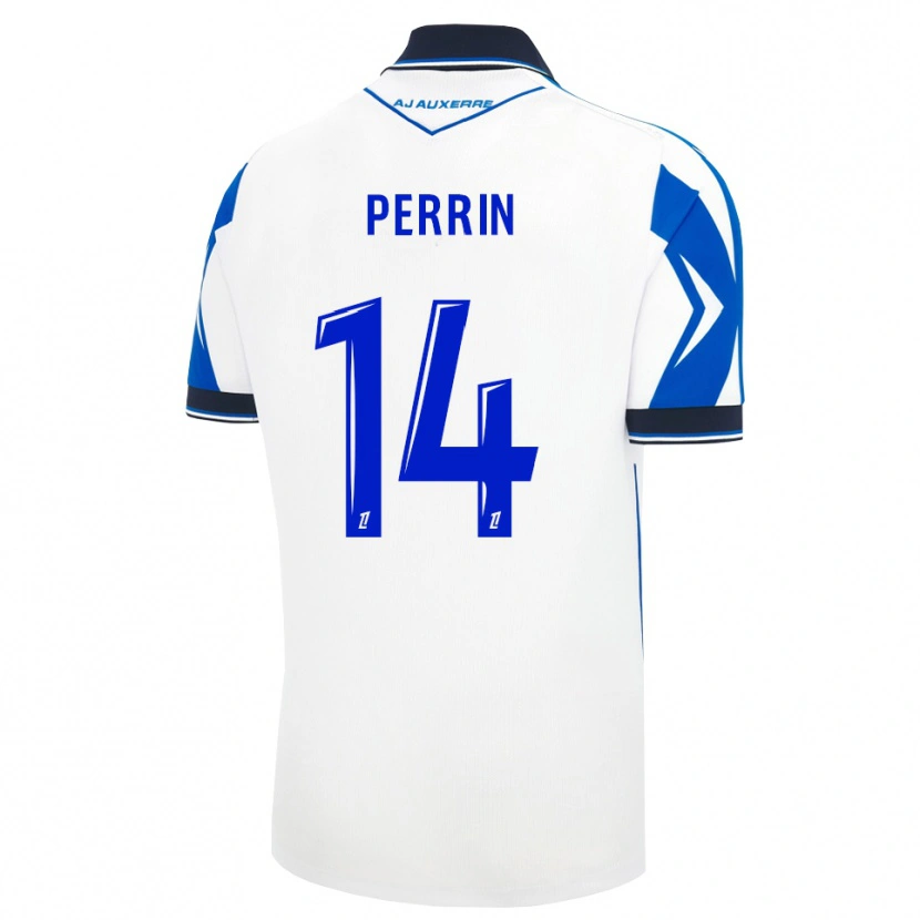 Danxen Homme Maillot Noah Perrin #14 Noir Blanc Bleu Tenues Domicile 2026/27 T-Shirt