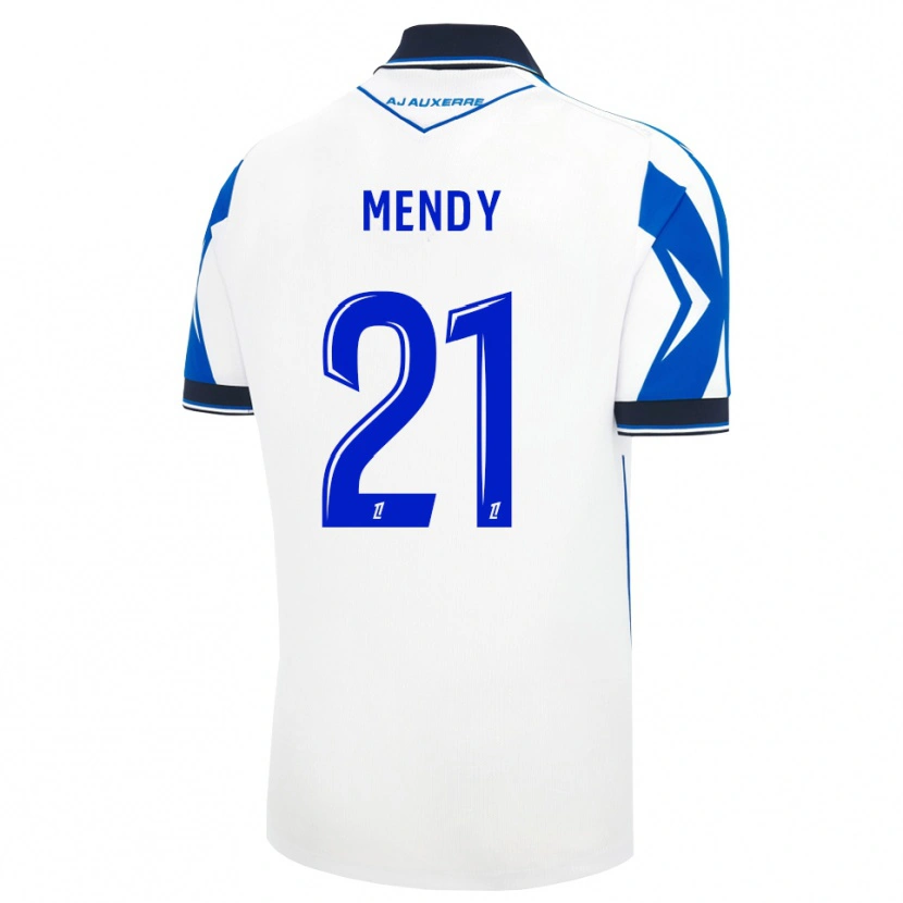 Danxen Homme Maillot Tony Mendy #21 Noir Blanc Bleu Tenues Domicile 2026/27 T-Shirt