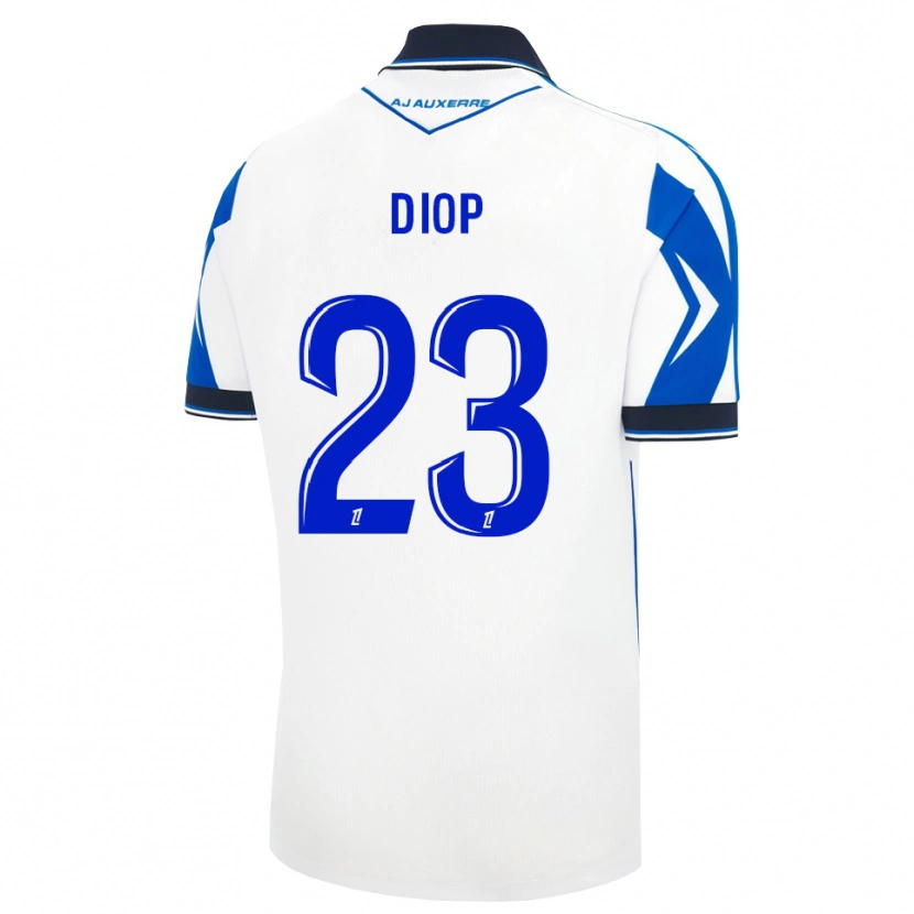 Danxen Homme Maillot Mamadou Diop #23 Noir Blanc Bleu Tenues Domicile 2026/27 T-Shirt