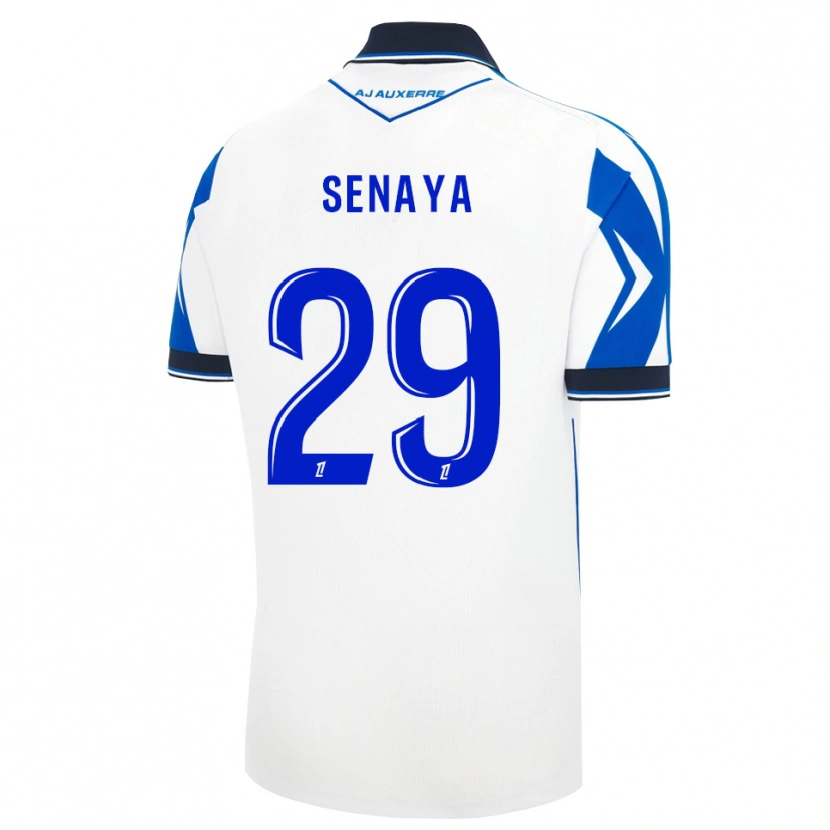 Danxen Homme Maillot Marvin Senaya #29 Noir Blanc Bleu Tenues Domicile 2026/27 T-Shirt