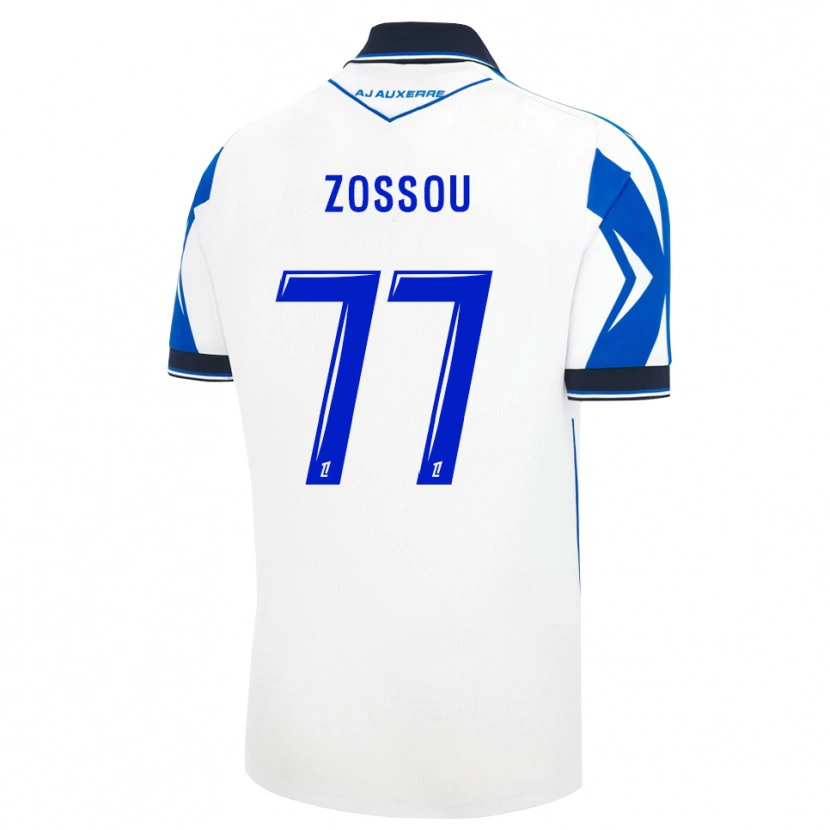 Danxen Homme Maillot Aristide Zossou #77 Noir Blanc Bleu Tenues Domicile 2026/27 T-Shirt