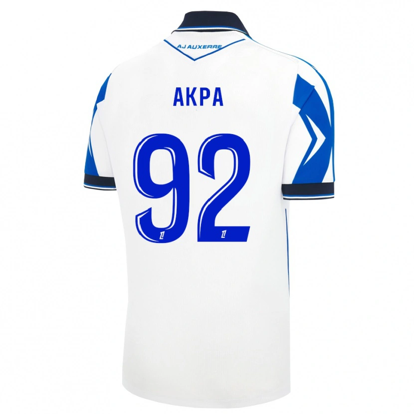 Danxen Homme Maillot Clément Akpa #92 Noir Blanc Bleu Tenues Domicile 2026/27 T-Shirt