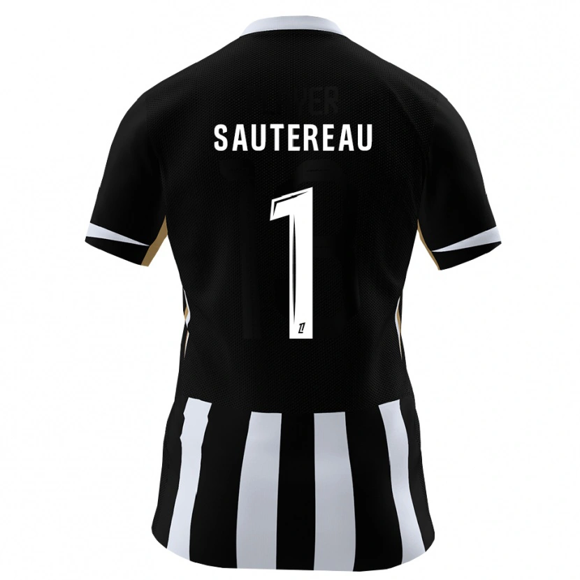 Danxen Homme Maillot Enzo Sautereau #1 Noir Bleu Tenues Domicile 2026/27 T-Shirt