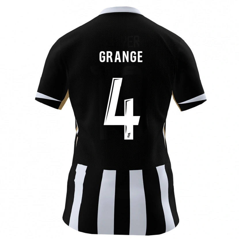 Danxen Homme Maillot Moussa Grange #4 Noir Bleu Tenues Domicile 2026/27 T-Shirt