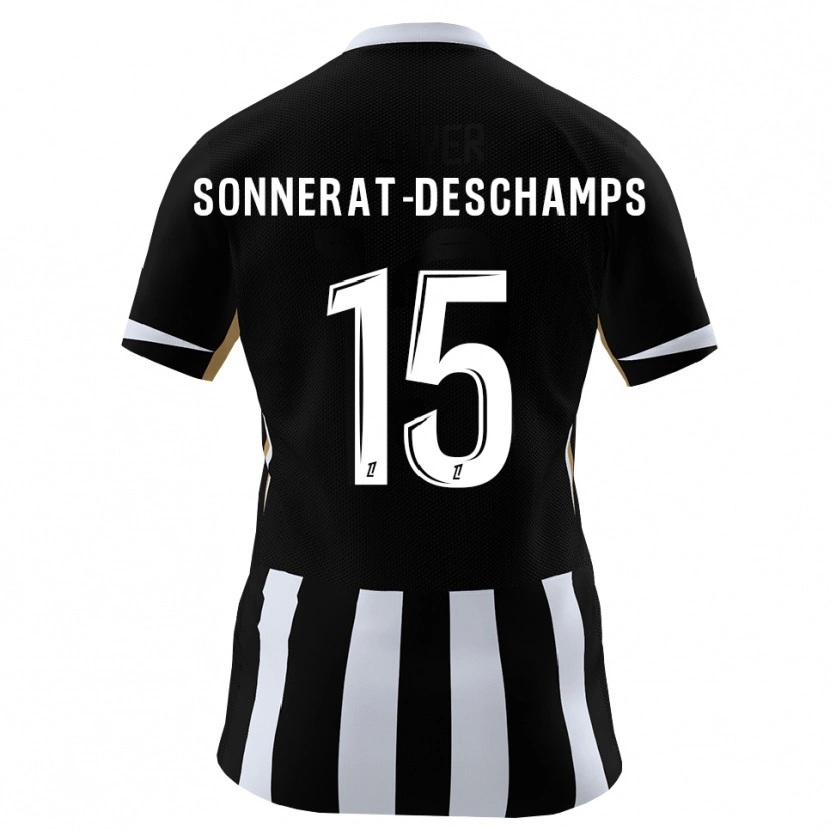 Danxen Homme Maillot Nattio Sonnerat #15 Noir Bleu Tenues Domicile 2026/27 T-Shirt