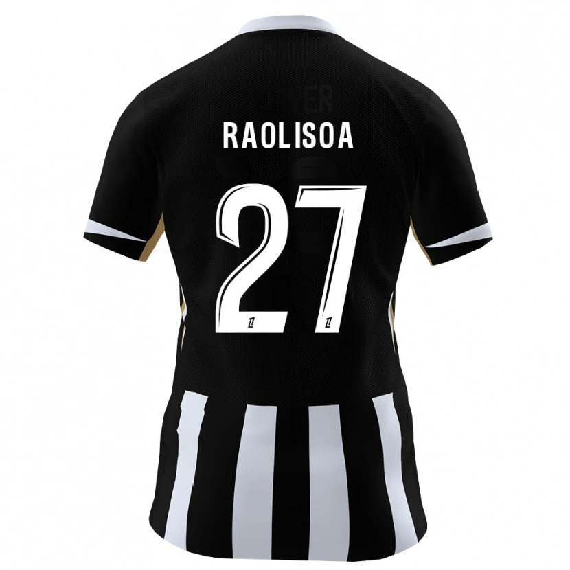 Danxen Homme Maillot Lilian Raolisoa #27 Noir Bleu Tenues Domicile 2026/27 T-Shirt
