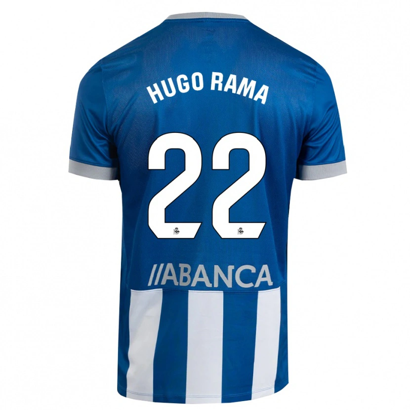 Danxen Homme Maillot Hugo Rama #22 Bleu Gris Blanc Tenues Domicile 2026/27 T-Shirt