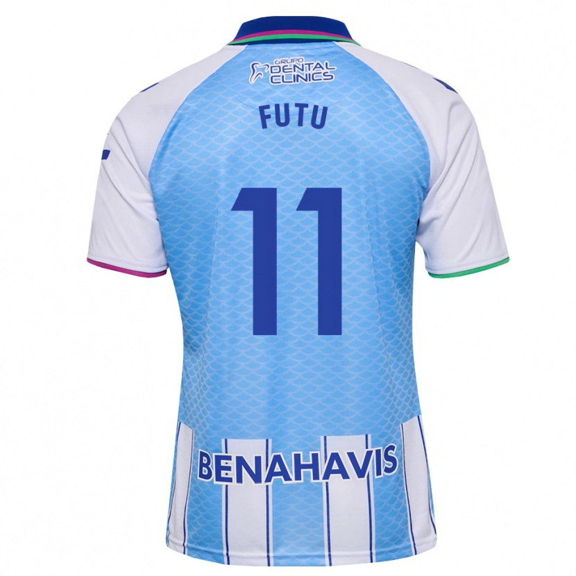 Danxen Homme Maillot Mirian Córdoba Álvarez #11 Bleu Ciel Profond Blanc Tenues Domicile 2026/27 T-Shirt