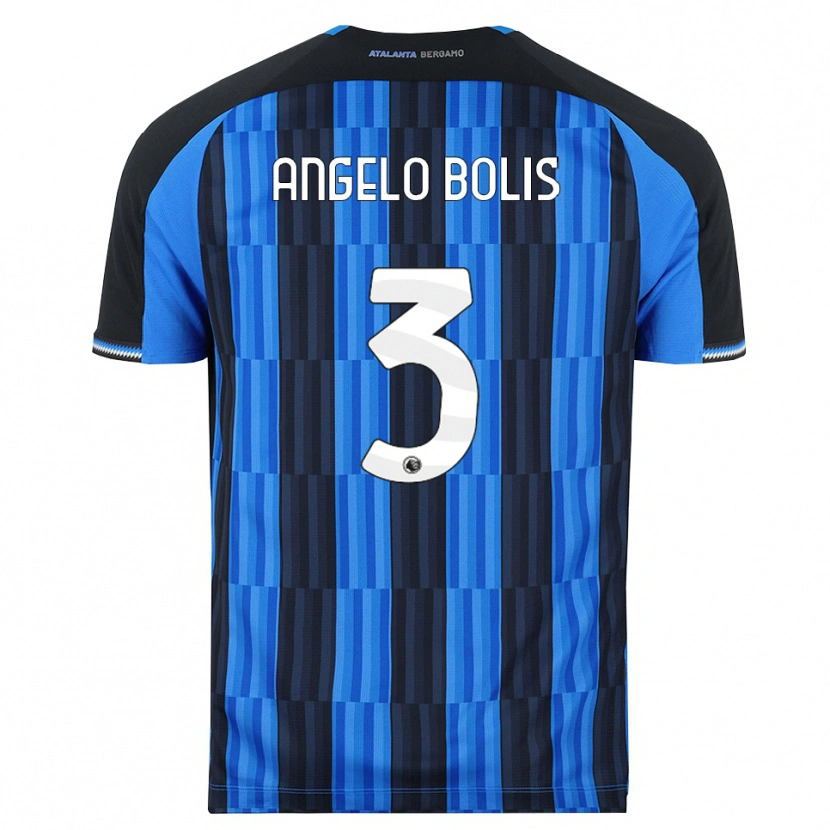 Danxen Homme Maillot Tommaso Angelo Bolis #3 Bleu Noir Rouge Tenues Domicile 2026/27 T-Shirt