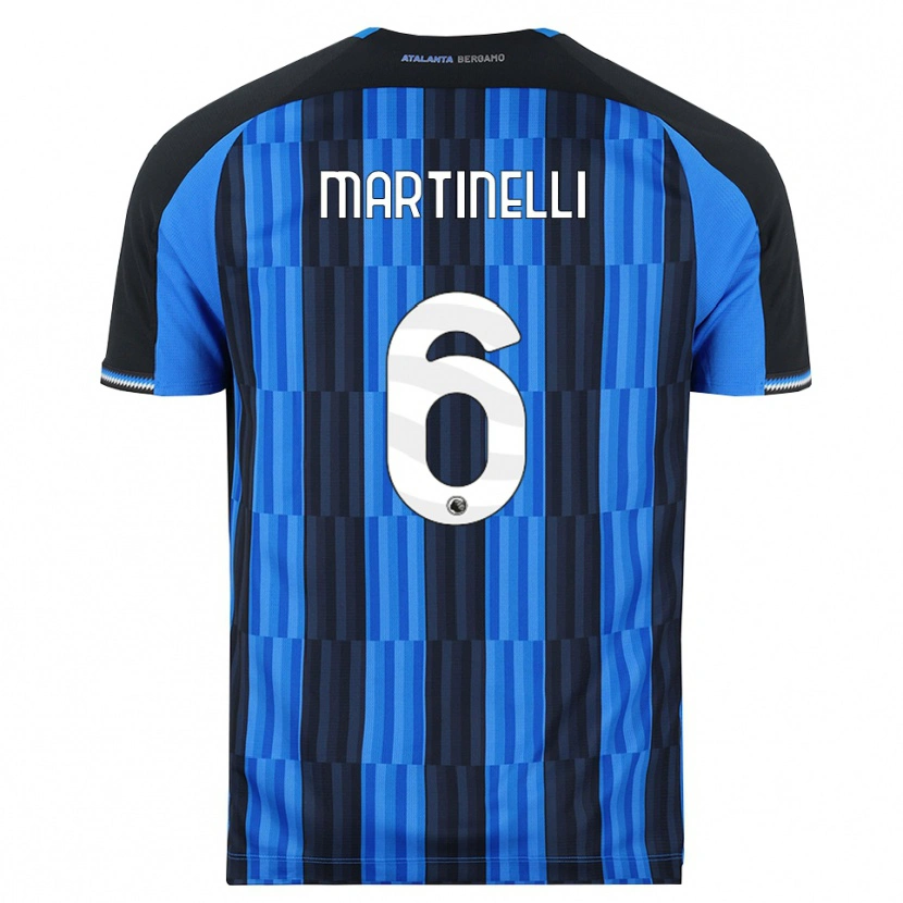 Danxen Homme Maillot Gabriel Martinelli #6 Bleu Noir Rouge Tenues Domicile 2026/27 T-Shirt