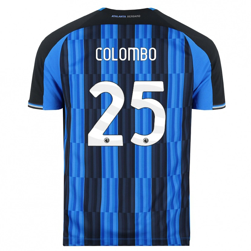Danxen Homme Maillot Matteo Colombo #25 Bleu Noir Rouge Tenues Domicile 2026/27 T-Shirt
