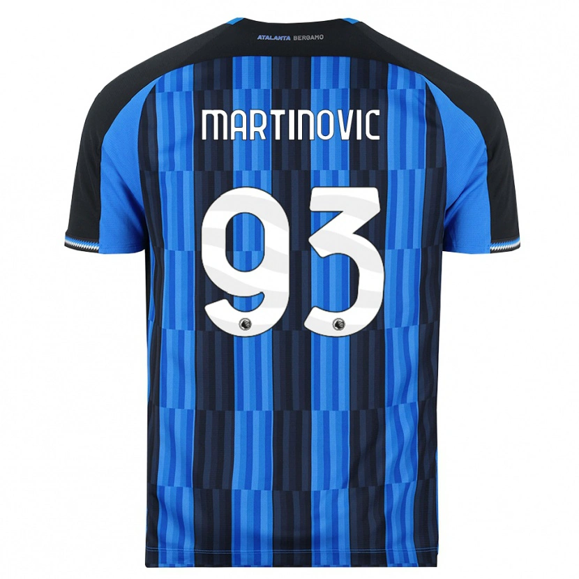 Danxen Homme Maillot Melania Martinovic #93 Bleu Noir Rouge Tenues Domicile 2026/27 T-Shirt