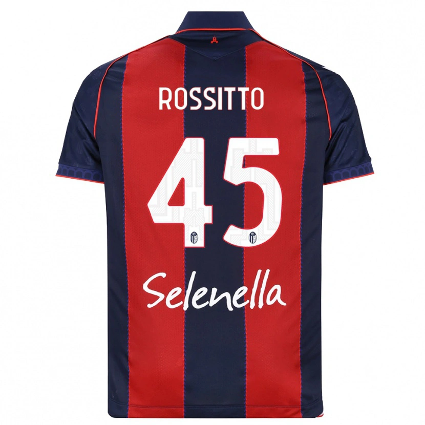 Danxen Homme Maillot Niccoló Rossitto #45 Bleu Roi Rouge Blanc Tenues Domicile 2026/27 T-Shirt